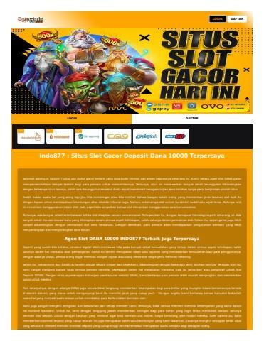 Situs Habanero Dana: Platform Terpercaya untuk Dana Anda