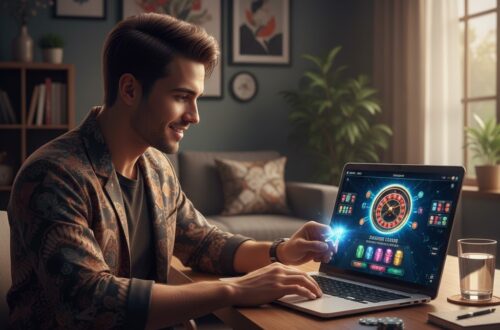 Pemain pemula melakukan Dewiku88 Login untuk bermain casino online