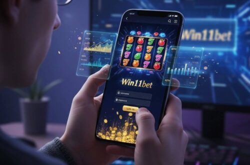 Pemain login Win11bet dan membaca pola mesin slot online untuk jackpot