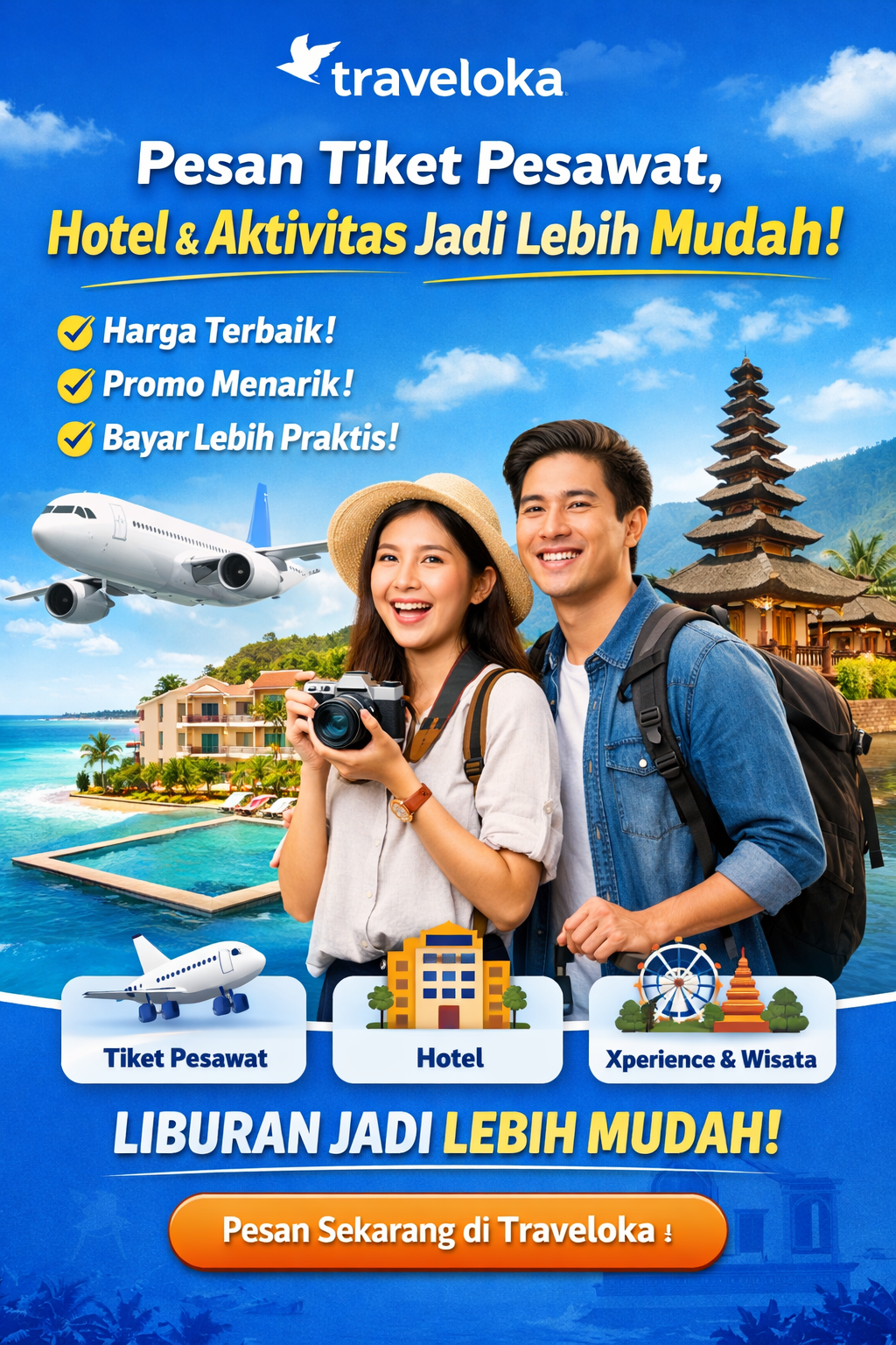 Traveloka.com: Panduan Lengkap untuk Memesan Tiket Pesawat, Hotel, dan Aktivitas dengan Mudah